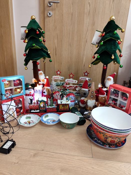 Коледна украса, Дядо Коледа, купички