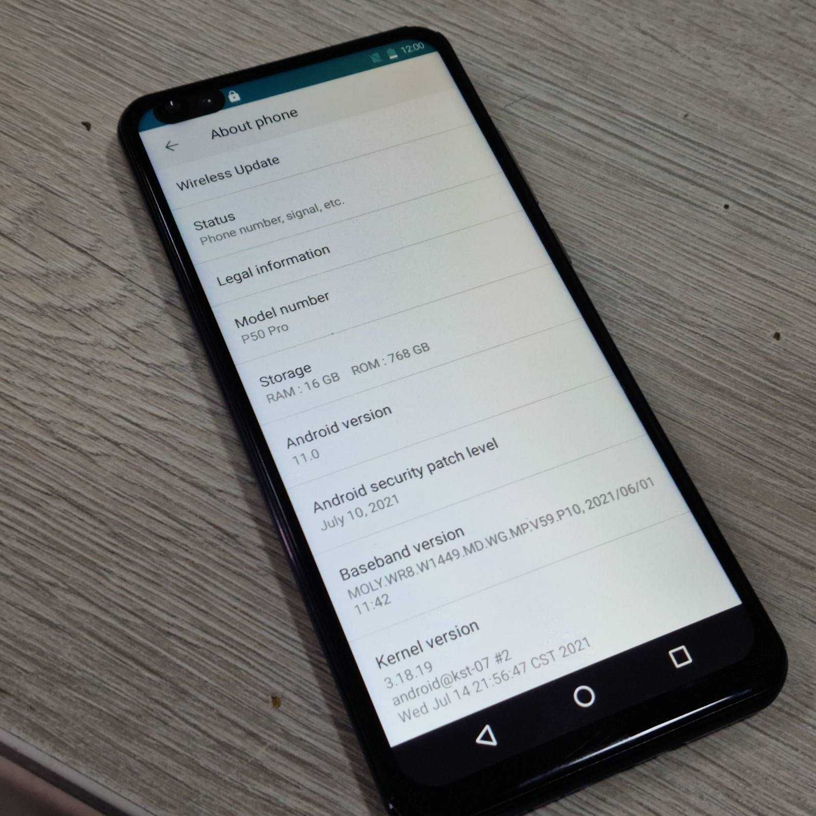 Смартфон HD Screen P50 Pro