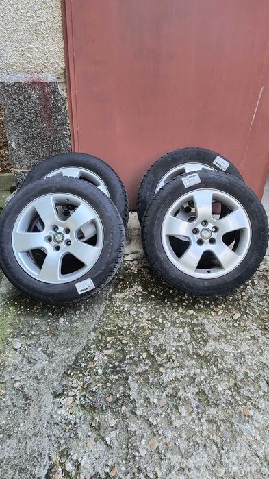 Продавам лети джанти с зимни гуми 16x5x100