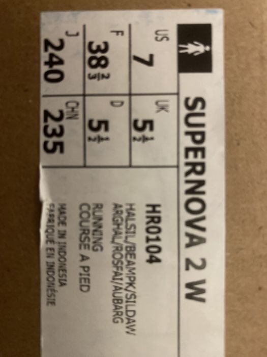 Adidas Supernova 2 W