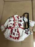 Costum traditional fetita 3-6 luni
