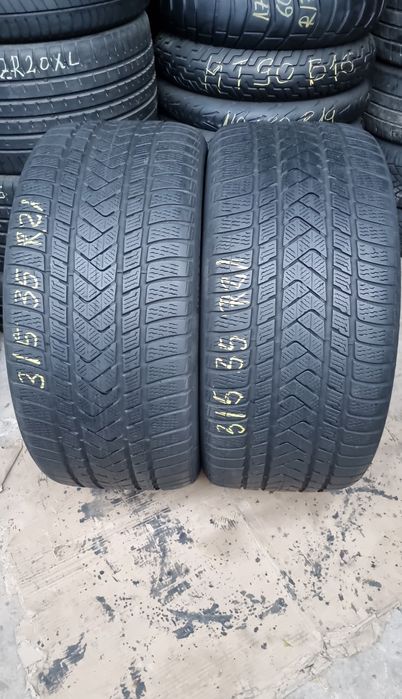 2 Anvelope M/S  Pirelli Scorpion 315 35 R21 RUN-FLAT  Impecabile.