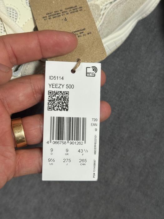 adidas Yeezy 500 Bone White