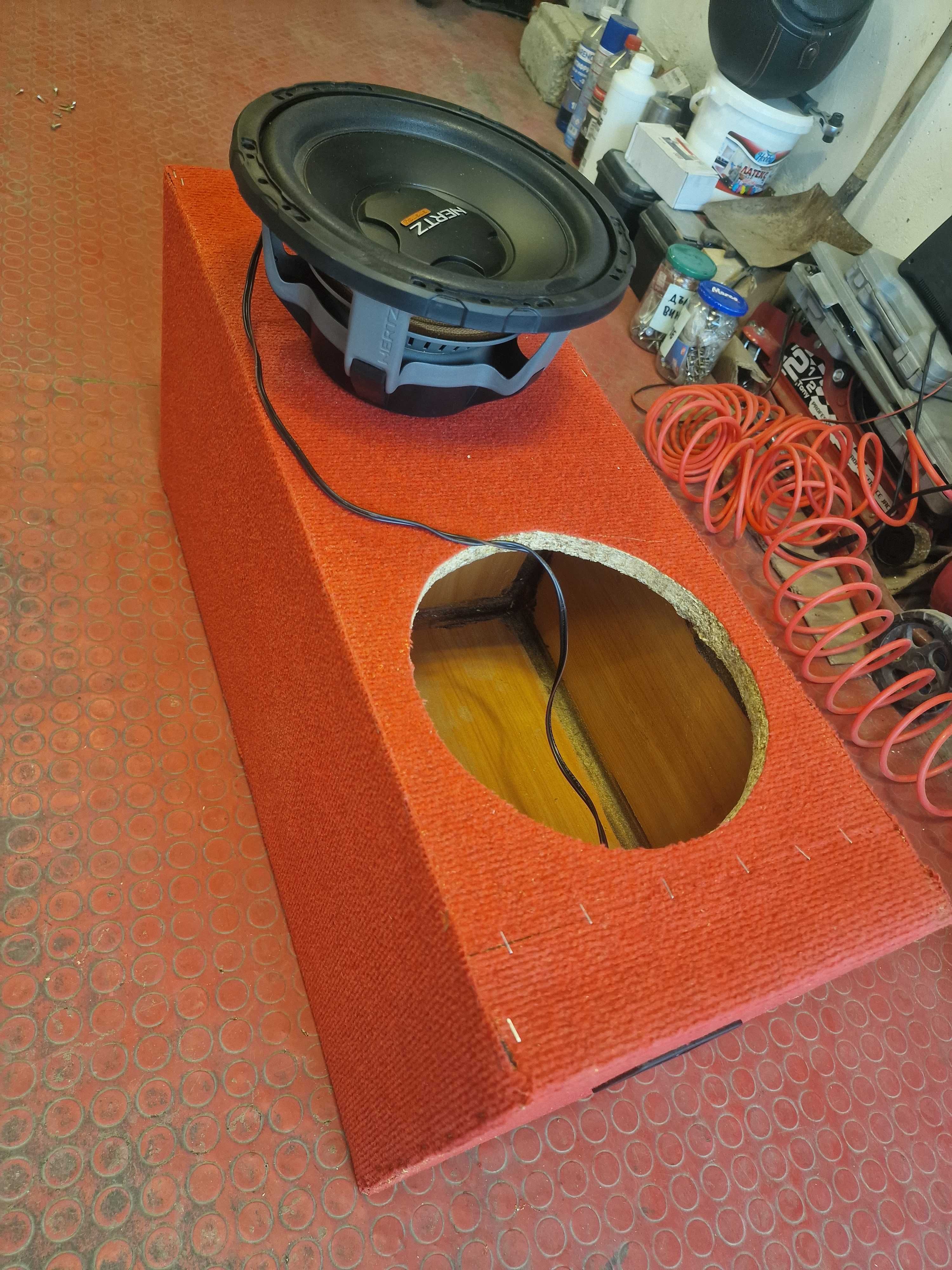 Субуфер Бас 10" Hertz ES 250-КАТО НОВ