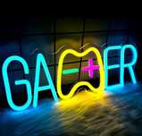 Afis neon led, gamer