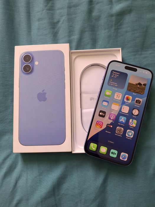 Apple iPhone 16 Plus 128GB Battery 100%