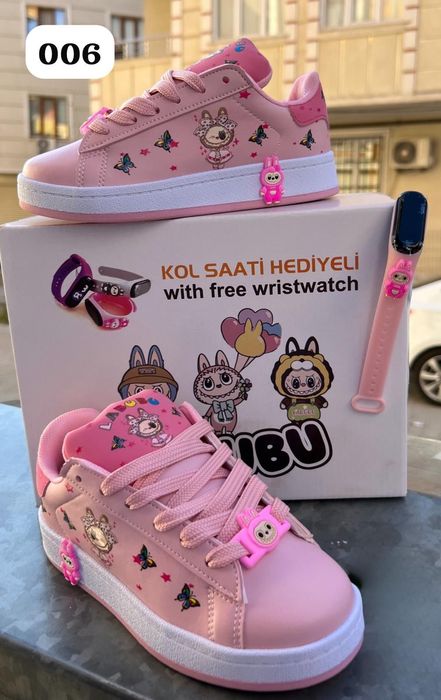 Adidași Labubu +ceas