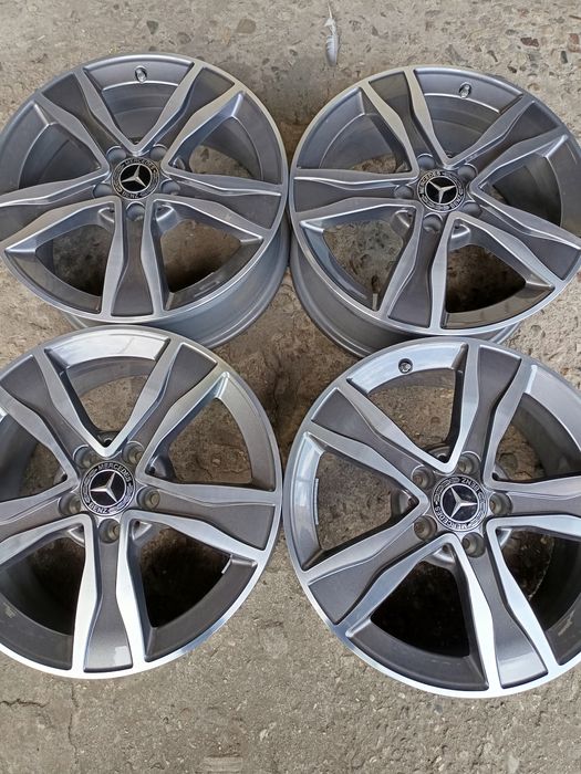 Нови оригинални джанти за Мерцедес W205 5x112/17цола
