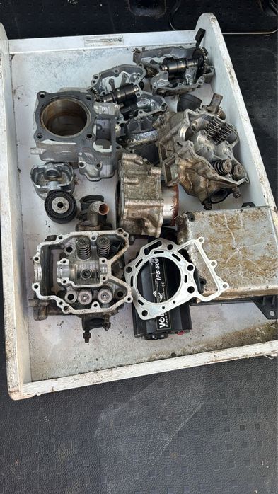 Atv kawasaki kfx 700/ acte germania/ motor defect