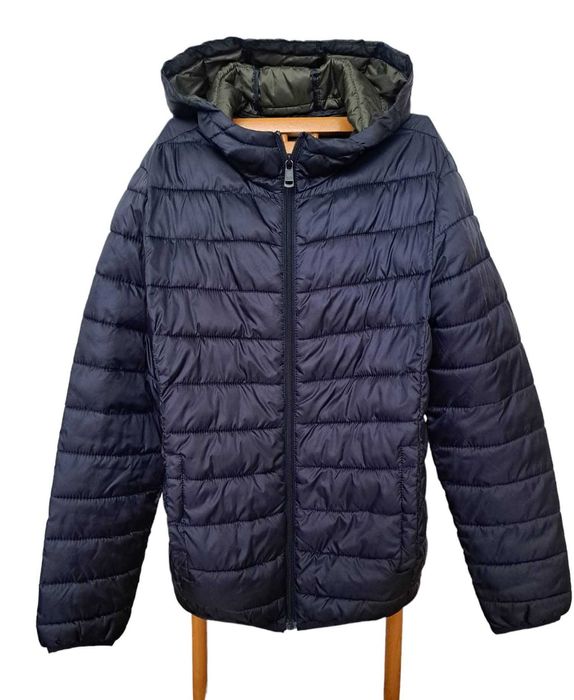 Geaca OVS cu gluga, albastra, marimea M