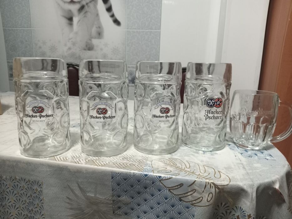 Бокалы под пиво в отличном состоянии