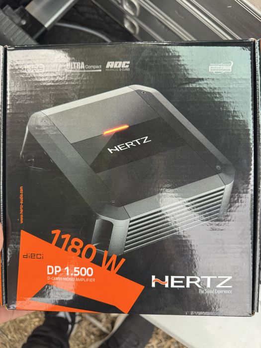 Hertz Dieci Power 1.500, 1 canal, 1180W