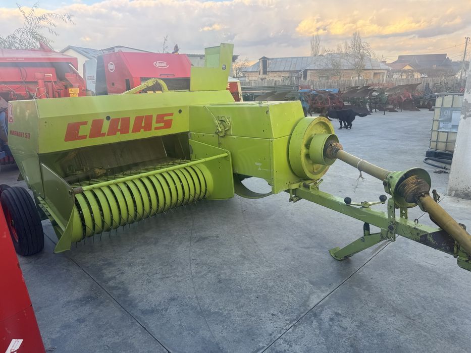 Presa baloti,baloti dreptunghiulari claas markant 50