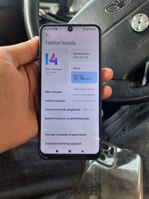 Redmi not 10c 6/128