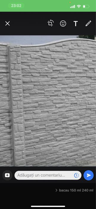 Gard prefabricate Placi Beton