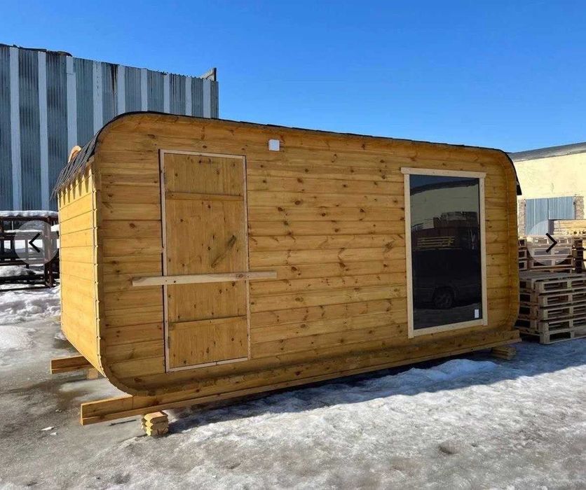 Баня из контейнеров