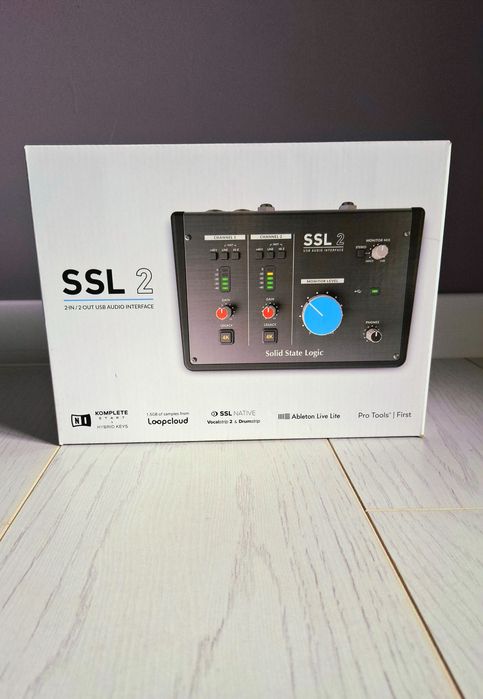Solid State Logic SSL2 2x2 USB Audio Interface (Ochiq quti)