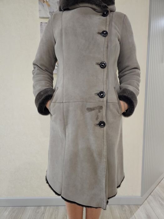 Дубленка натуральная кожа