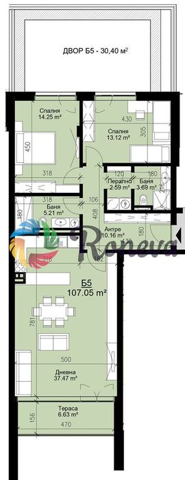 Продава се Тристаен апартамент в Варна, Бриз - 137 кв.м за 1672 €/кв.м - Снимка #4