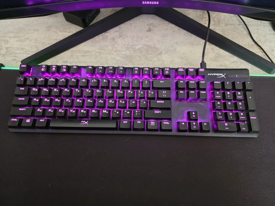 Клавиатура, Мышь, Коврик HyperX