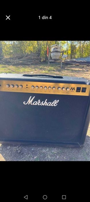 Vand schimb amplificator cu douo difuzoare sunet plăcut