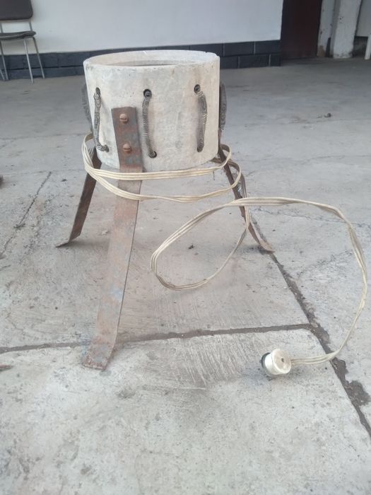 Обогреватель самодельный спиральный (козел)