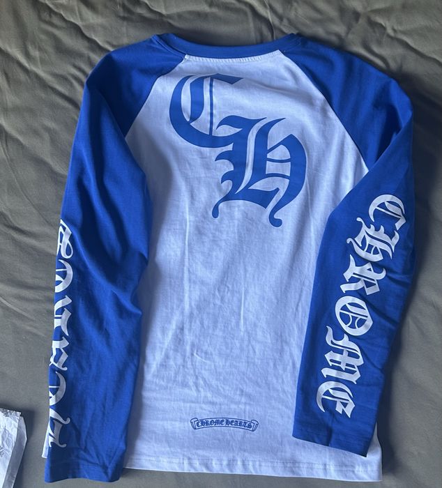 Chrome hearts longsleeve(блуза) blue
