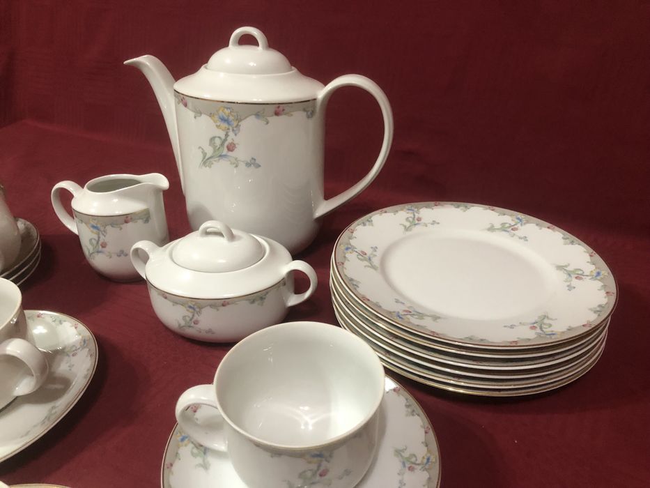 Serviciu cafea din portelan