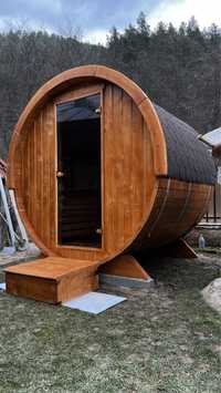 Sauna tip butoi capacitate 4 persoane