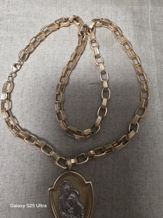 Lant 18k 16 gr plus pandativ 14 k 10 gr