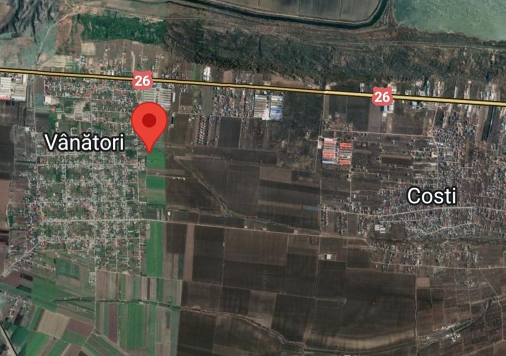 Teren extravilan,Vânători,Galați,zona Elif