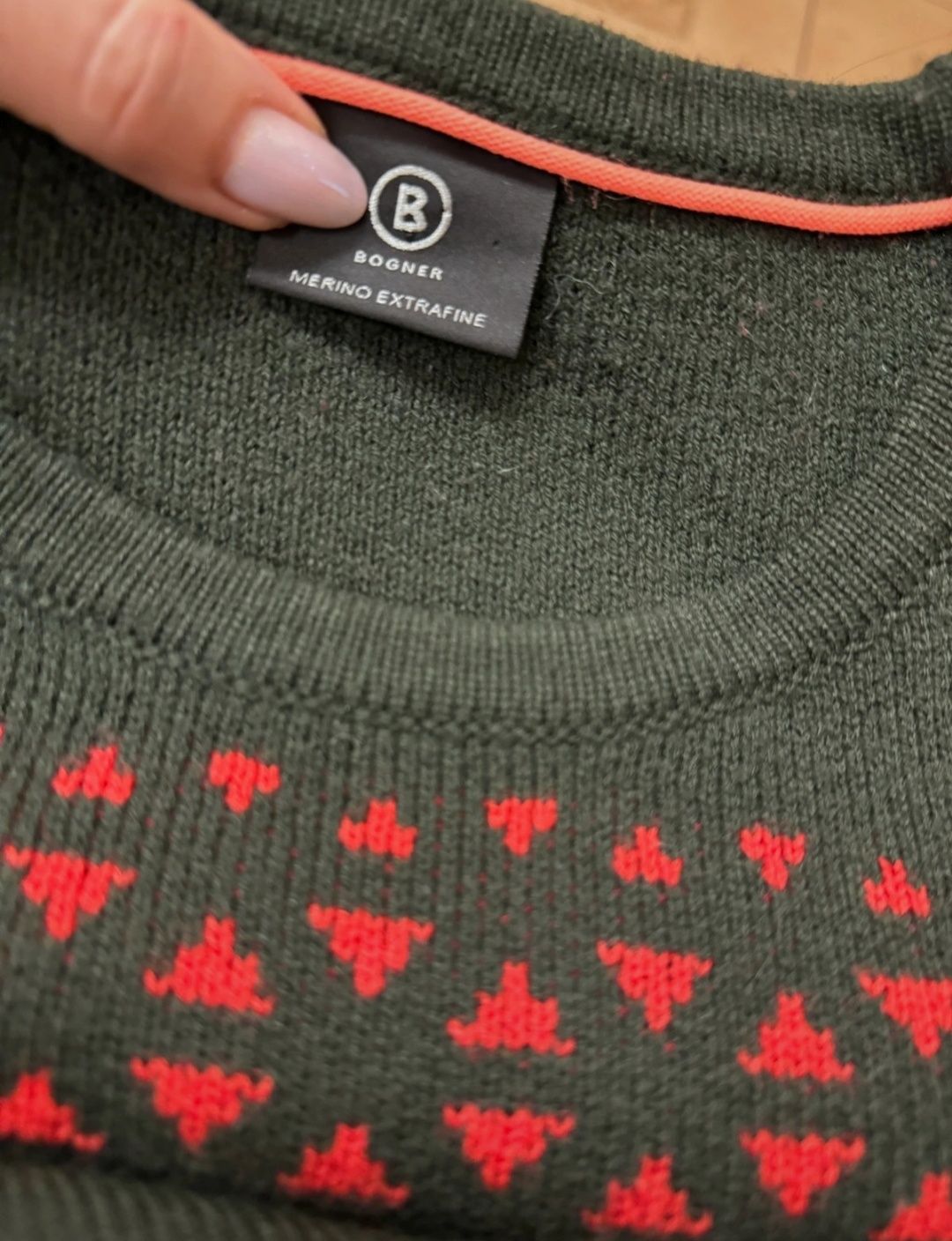 BOGNER (XXL) pulover premium barbati