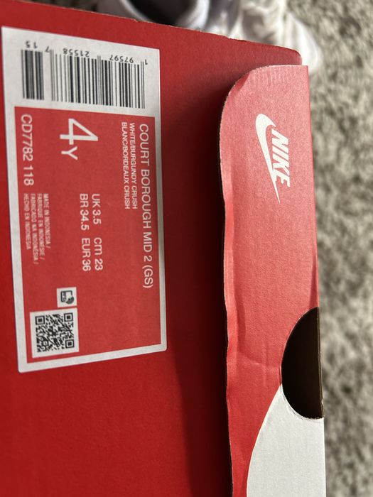 Nike Court Borough Mid 2 (GS)