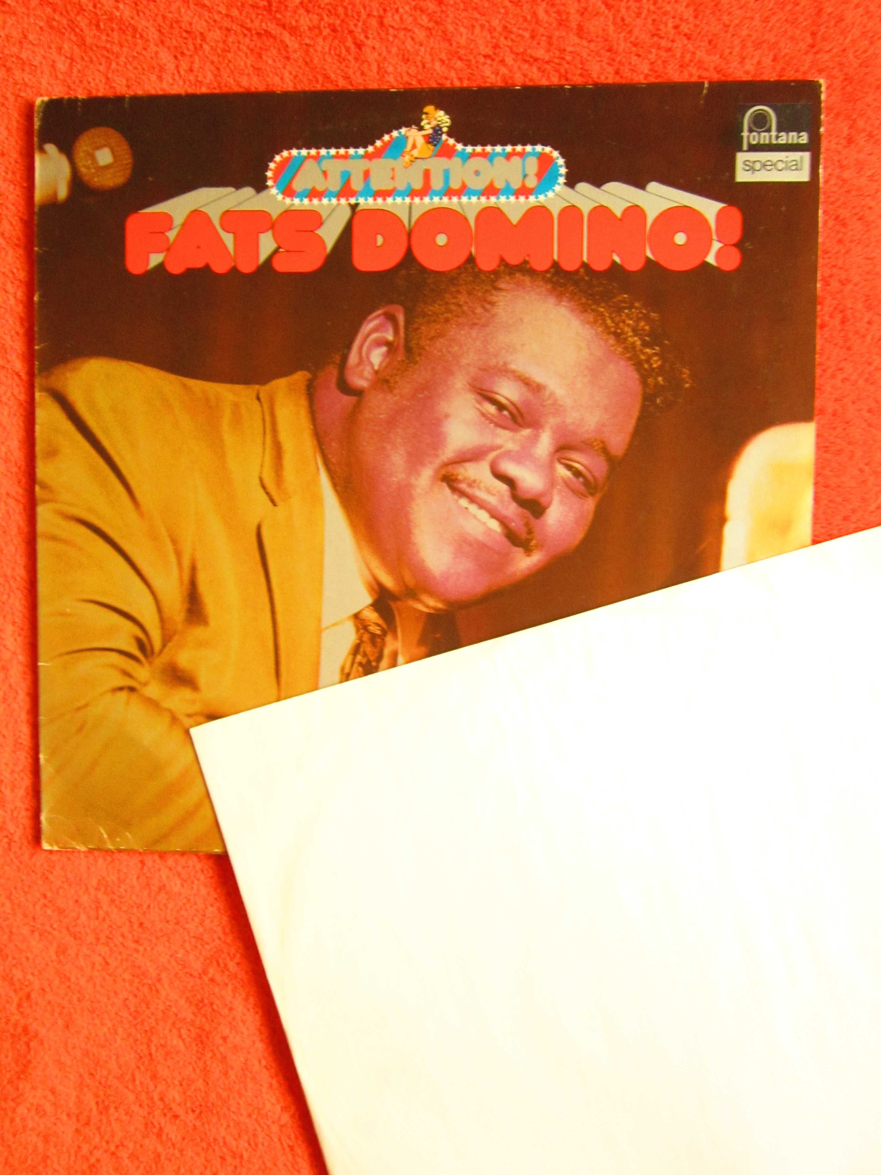 vinil jazz Fats Domino -Attention! Fats Domino! Germany 1973 impecabil