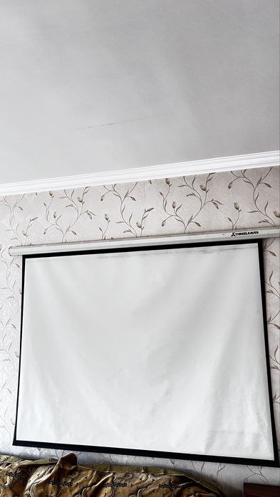 Проекционый экран электрический