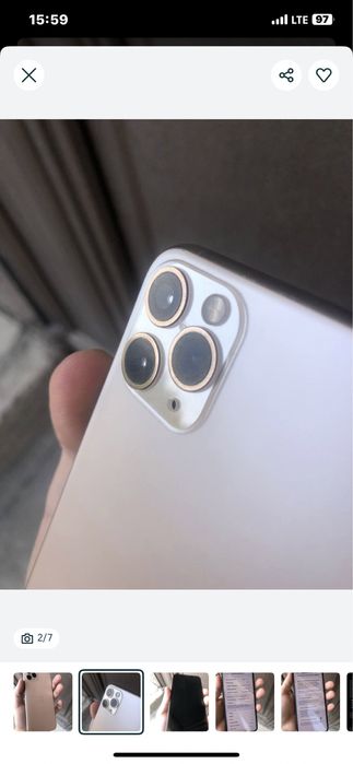 iPhone 11promax karobka dakument 256GB srocni