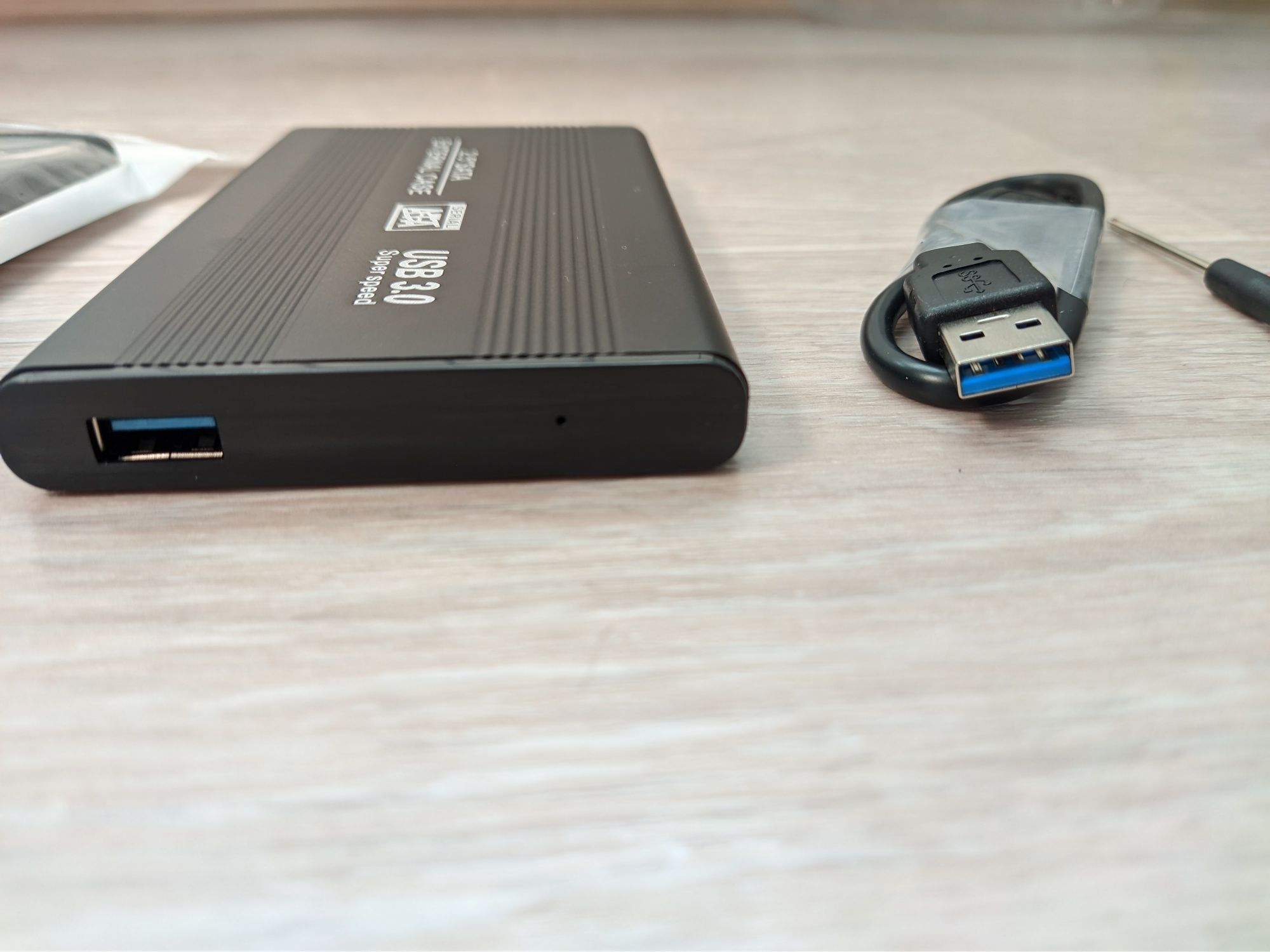 Новый Кейс для HDD USB3.0 ( Корпус для жёсткого диска, ссд, 2,5 дюйма