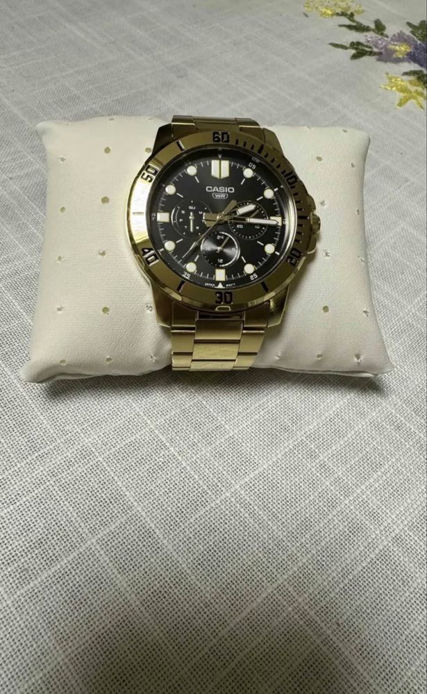 Часы Кварцевые CASIO MTP- VD300 сталь