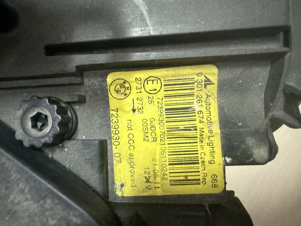 Фарове BMW E92 Е93, Face, Xenon Двоен Ксенон, Фейс
