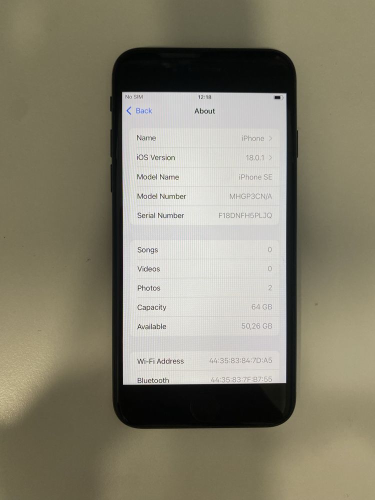 iPhone SE 2020 64GB ID-XXL880