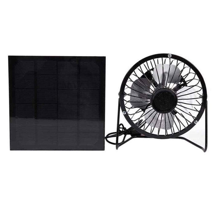 Ventilator solar 5 W sau conectat USB. Nou ambalat!
