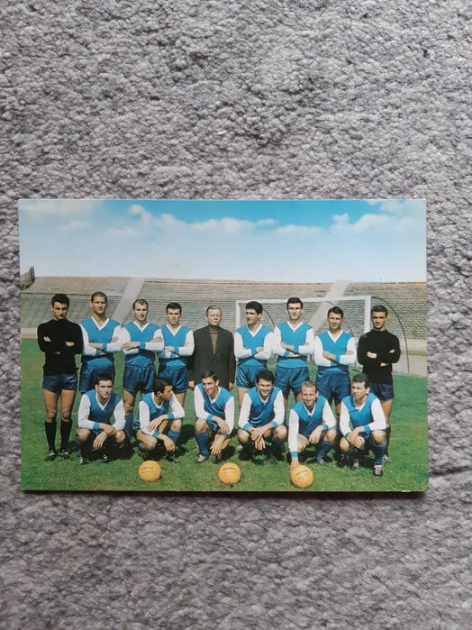 Картичка (снимка) на Ф.Д. Левски от 1965-та година