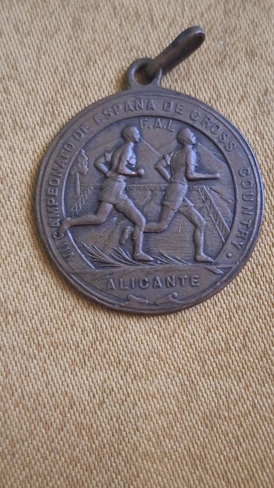 Monedă federacion atletica levantina marzo 1922 Alicante