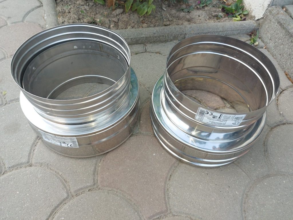 Coș de fum Schiedel /horn de inox