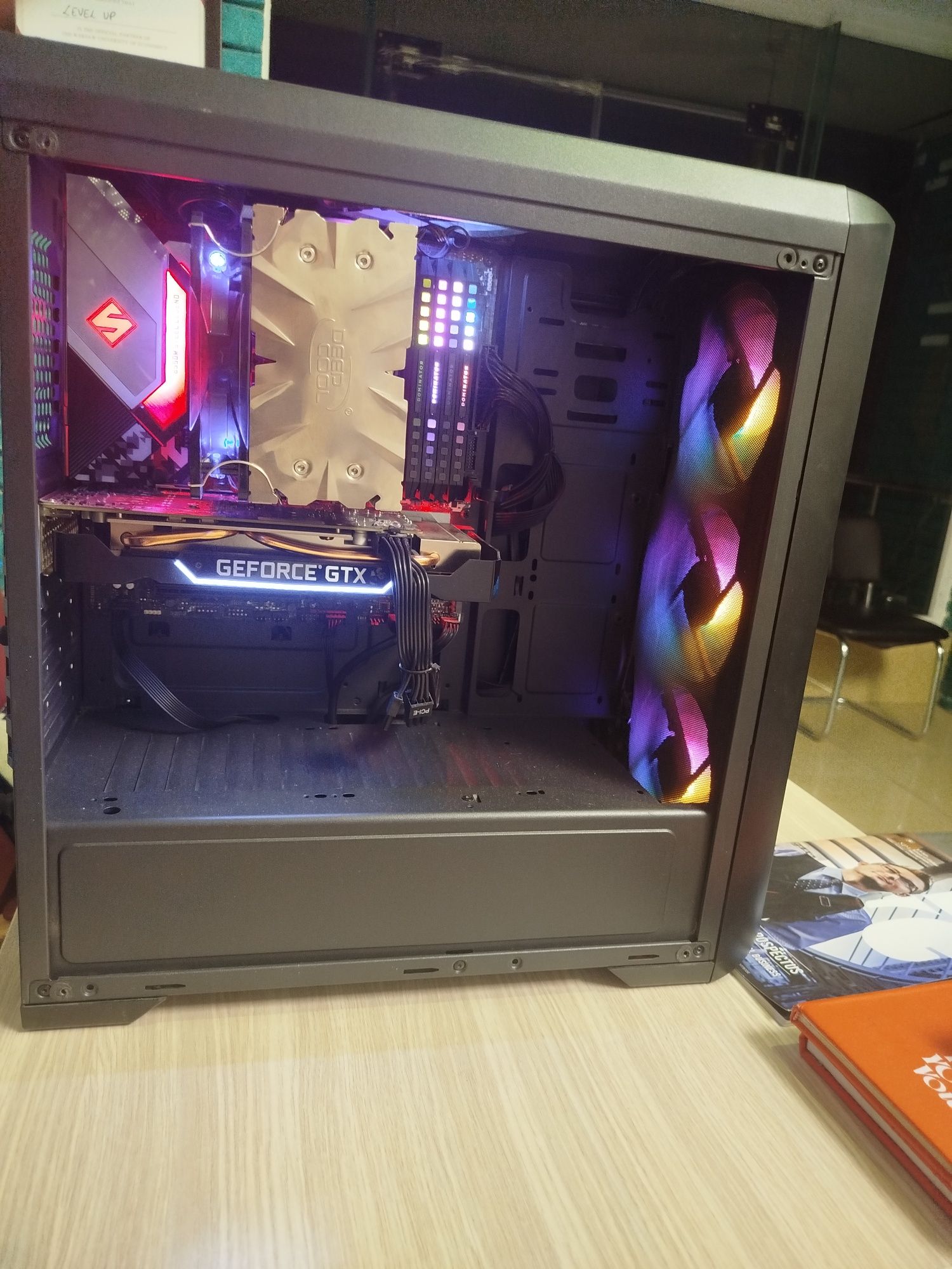 Кейс i9 , 64gb ozu, ssd 512gb + 1tb, 6gb vga