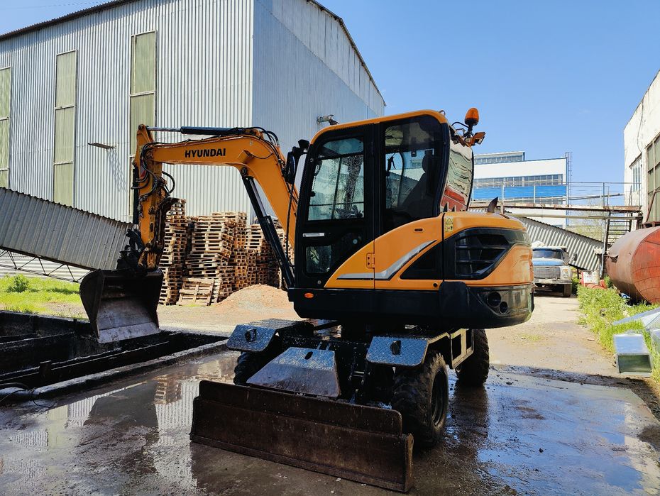 Услуги экскаватора hyundai 55w (малютка)