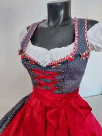 Dirndl marime 36 bavareza tiroleza Oktoberfest