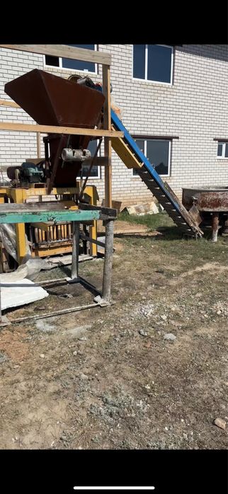 Пескоблочное оборудование автоматическая линия пескоблок, сплитрный