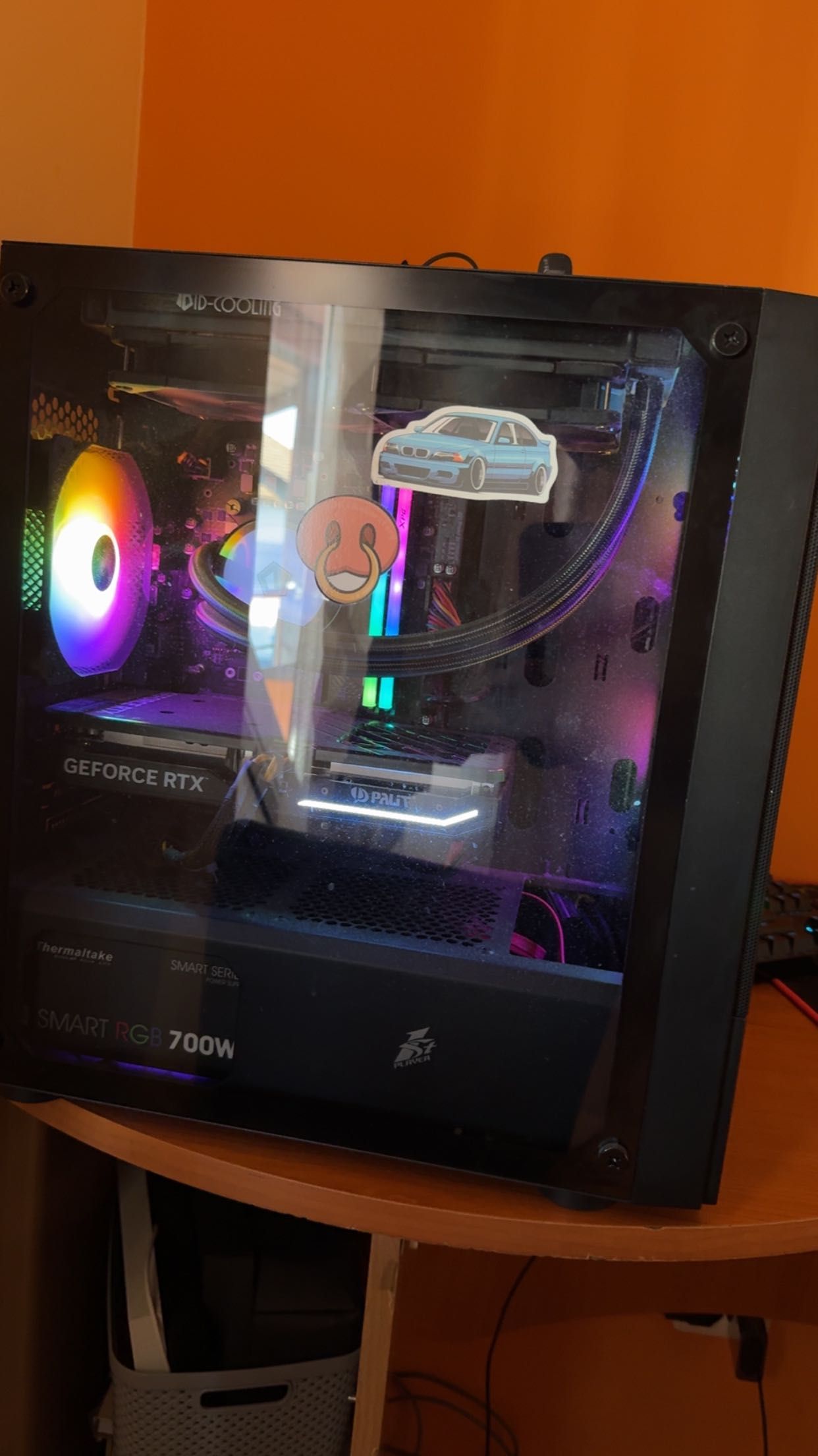 Pc gaming set-up gaming