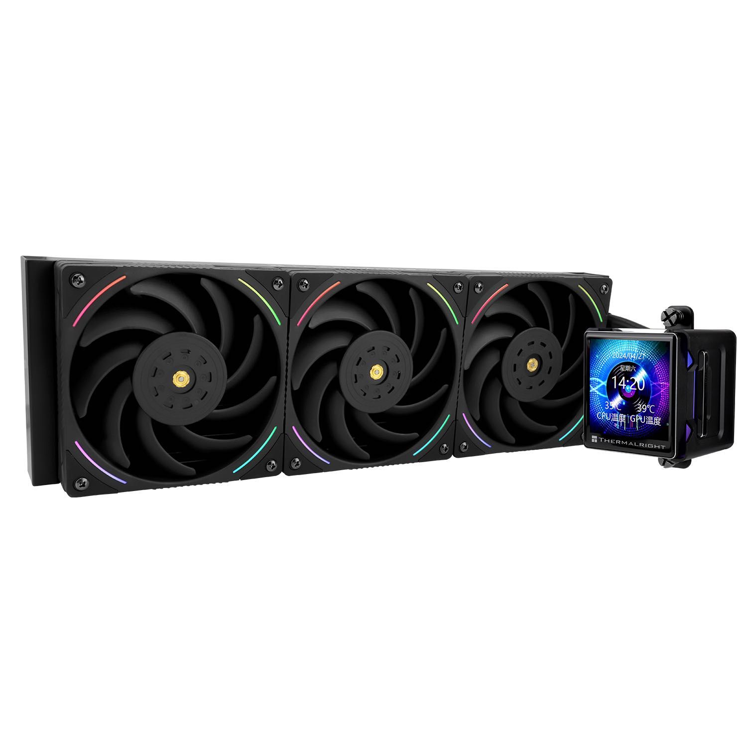 Cooler Procesor Thermalright Elite Vision 360 BLACK ARGB
